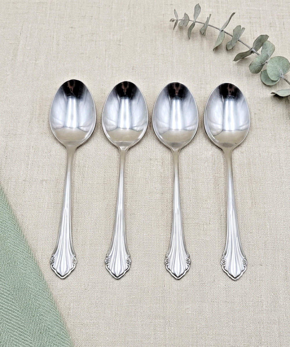 Oneida 1881 Rogers BITTERSWEET REPOSE Tablespoons Set of 4 USA